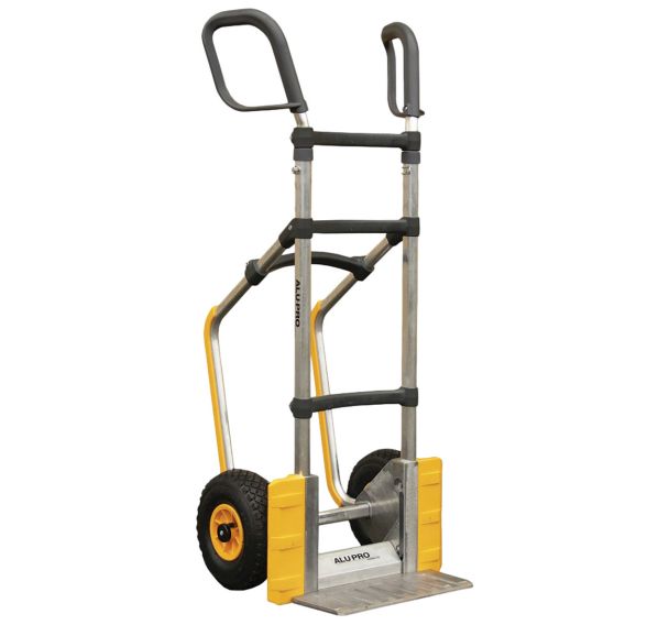 Diable aluminium Alu-Pro avec glissières charge 250 kg