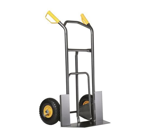 Diable avec amortisseurs - Vert - Force 200 kg