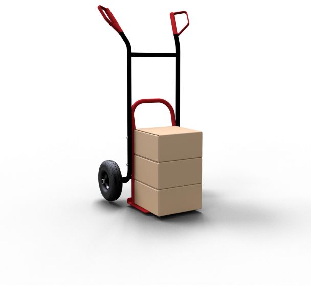 Diable avec roue gonflable et roulement à billes - Schake