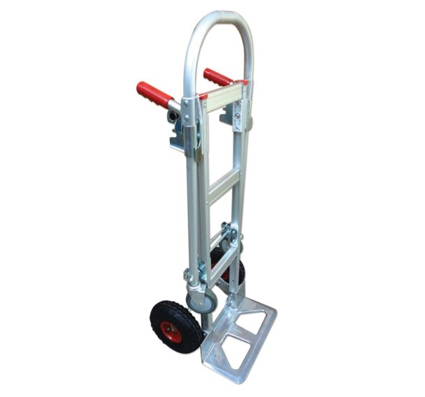 Diable chariot combiné - 2 positions - Capacité 250kg/350kg