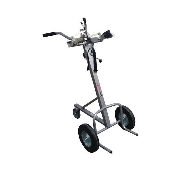 Diable chariot pte-bouteille élévat assistée F=150 kg Cap:1 bouteille