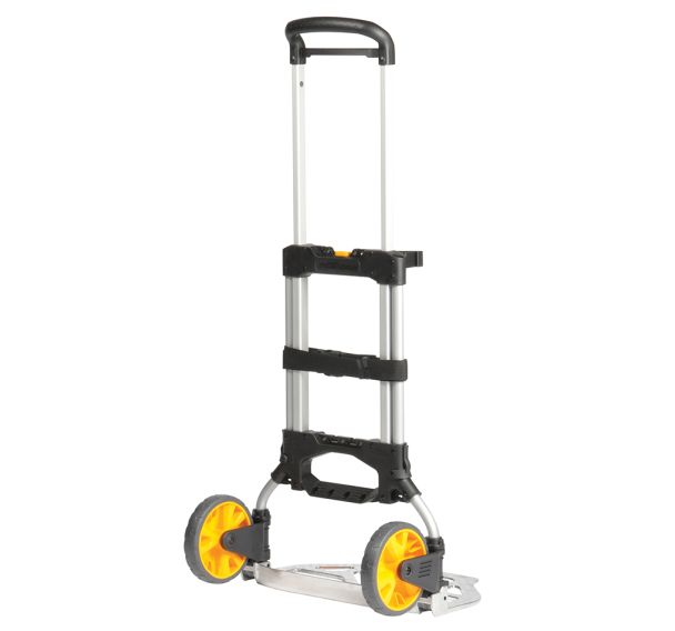 Diable pliant alu avec option - Force 150 kg