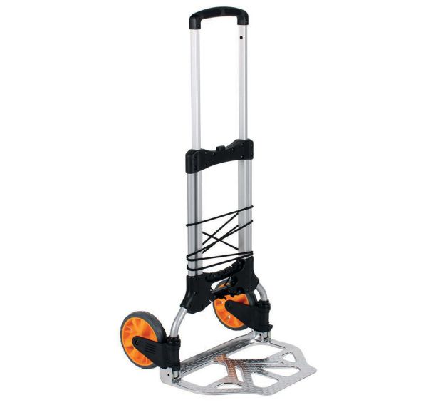 Diable pliant aluminium - Roues increvables - Force 50 à 125 kg