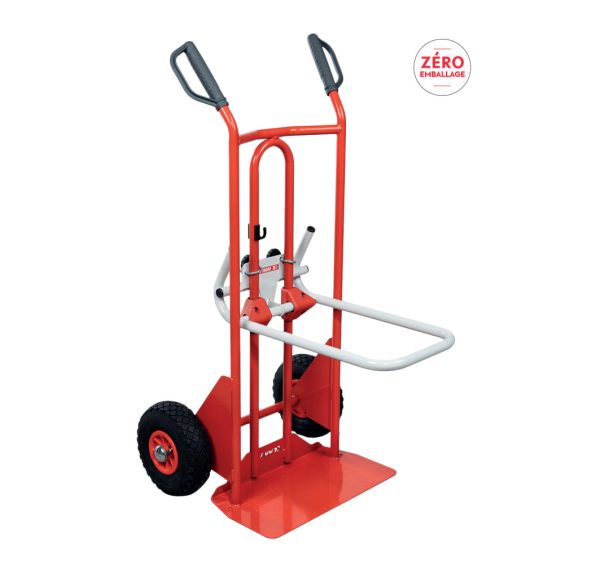 Diable porte-chaises roues caoutchouc ou pneumatique - 250 KG - Fimm