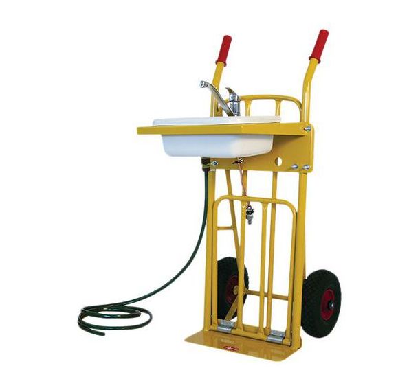 Diable porte-évier charge 250 kg - Roues pneumatiques - DLV