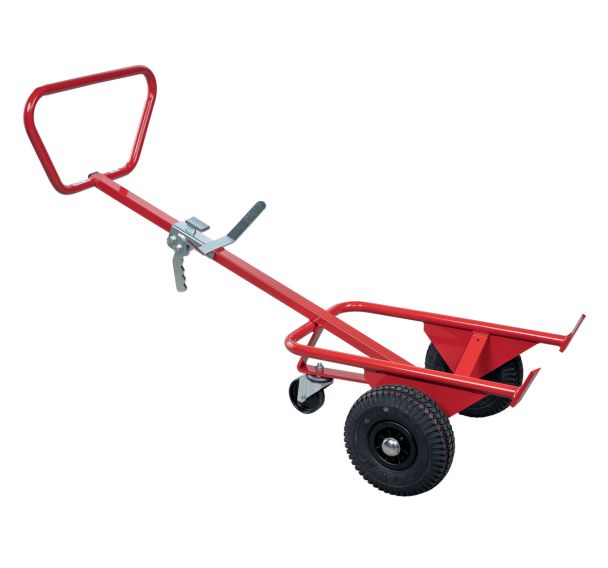 Diable pour fûts - Roue pneumatique - Force 350 kg