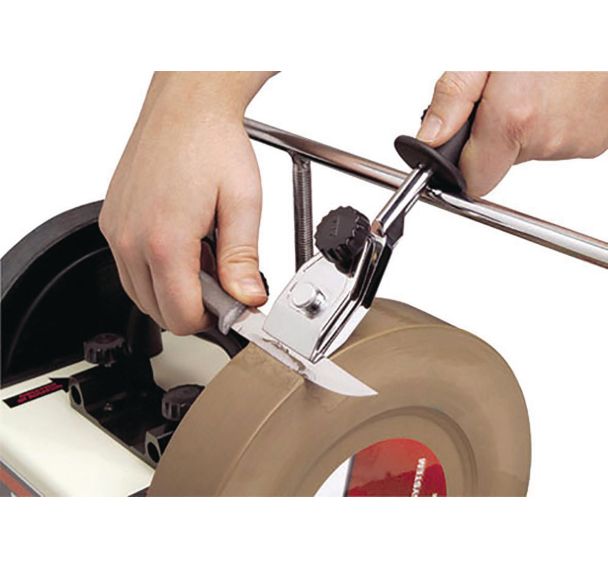 Dispositif pour lame de couteau pour touret JSSG 10-M