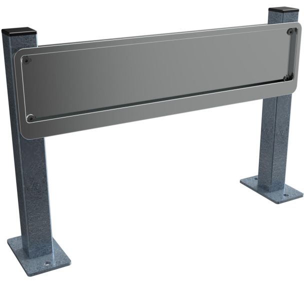 Dispositif pour signalisation de parking à cheviller
