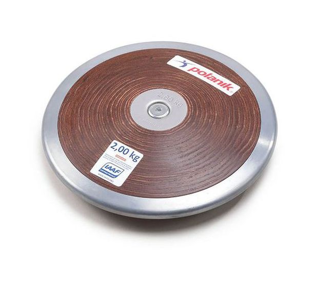 Disque à lancer - Polanik -Compétition bois 1kg IAAF