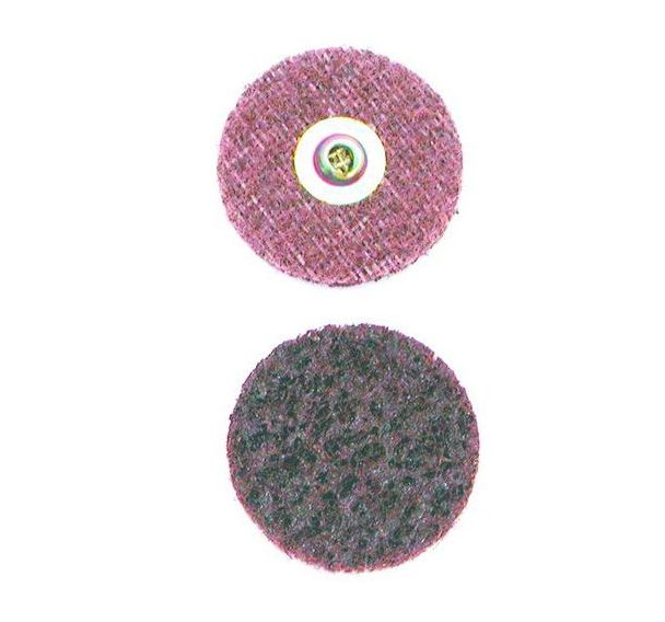Disque à texture abrasive à agrafe diametre 50 grain 80