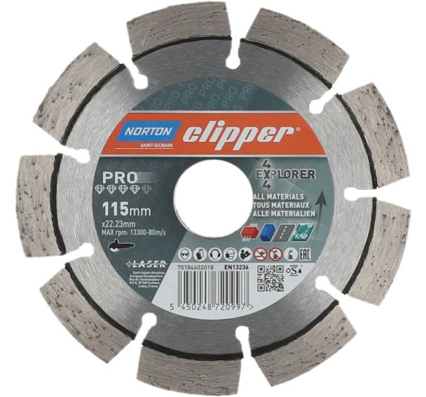 Disque à tronçonner 4 X 4 Explorer - Norton