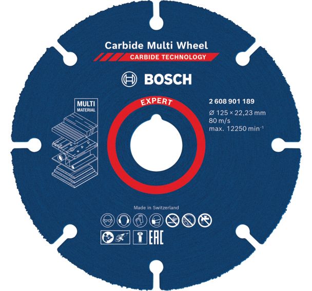 Disque à tronçonner Expert carbide multi wheel - Bosch