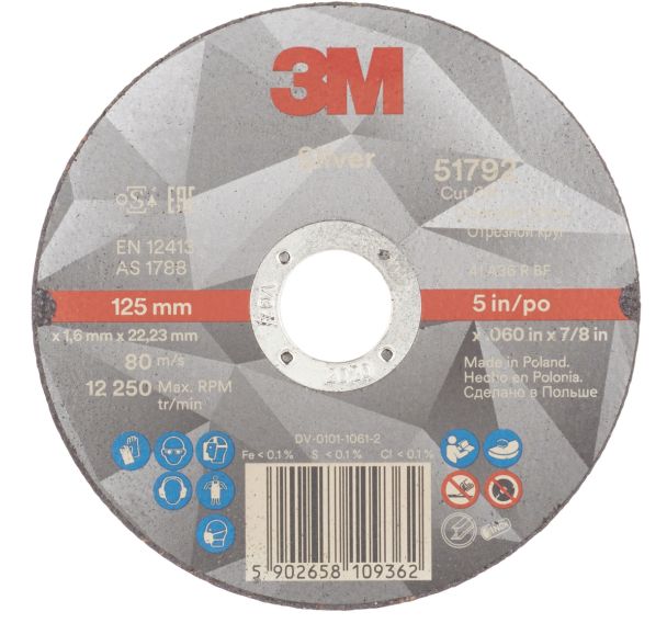 Disque à tronçonner Silver plat T41