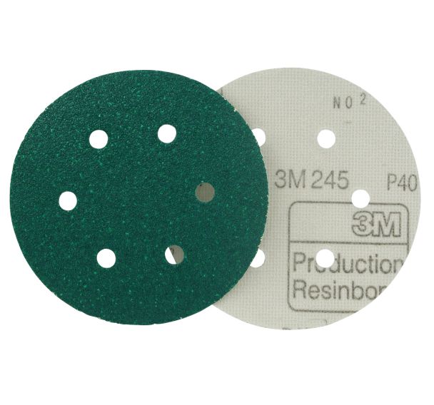 Disque abrasif support papier 3M Hookit 245 grain 60