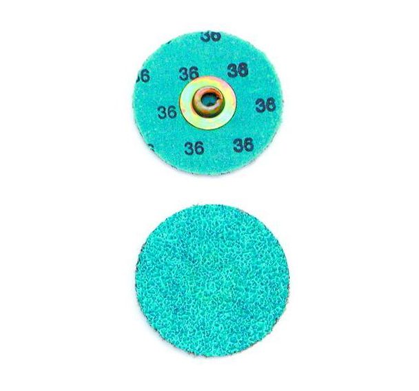 Disque abrasif sur toile à agrafe diametre 75 grain 60