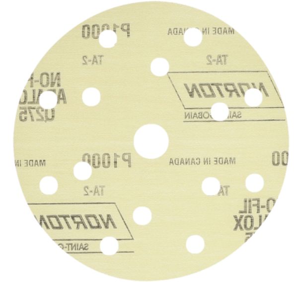 Disque auto-agrippant Pro Film Q275 Ø150x18mm 14+1 trous - Norton
