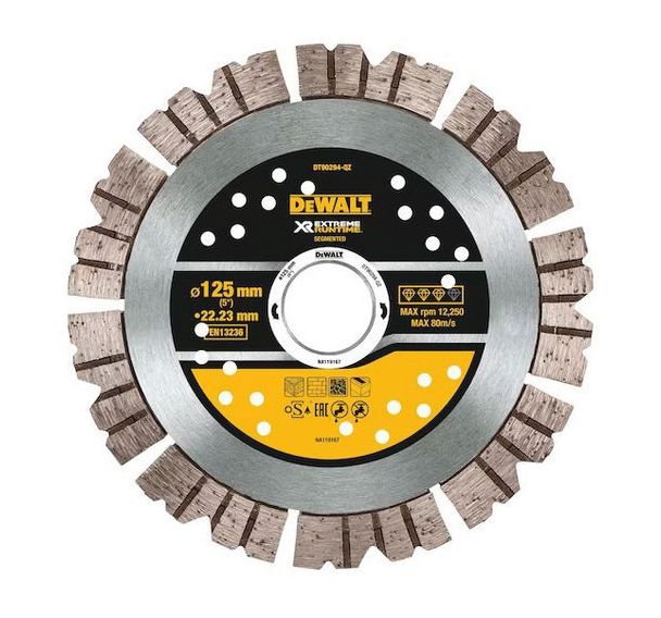 Disque béton Extreme Runtime pour rainureuse - 125 x 22,2 mm