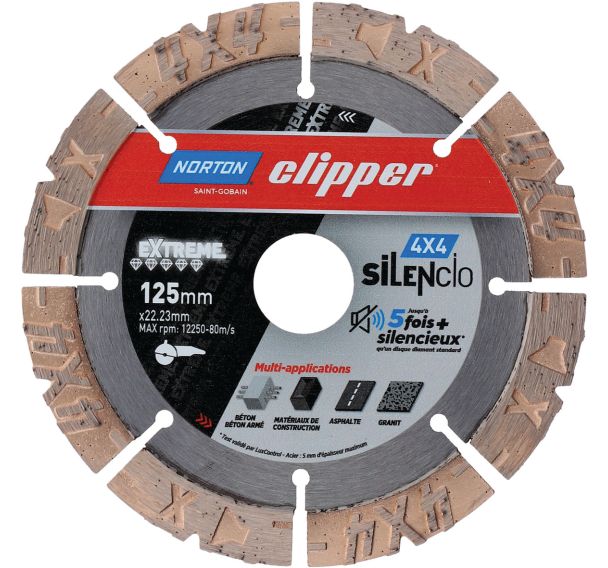 Disque diamant 4x4 Extreme Silencio - Clipper