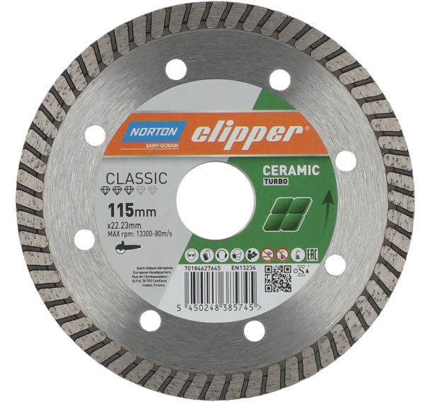 Disque diamant Classic Ceram Turbo - Clipper
