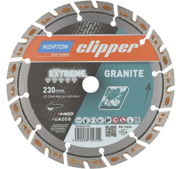 Disque diamant Extreme Granit - Clipper