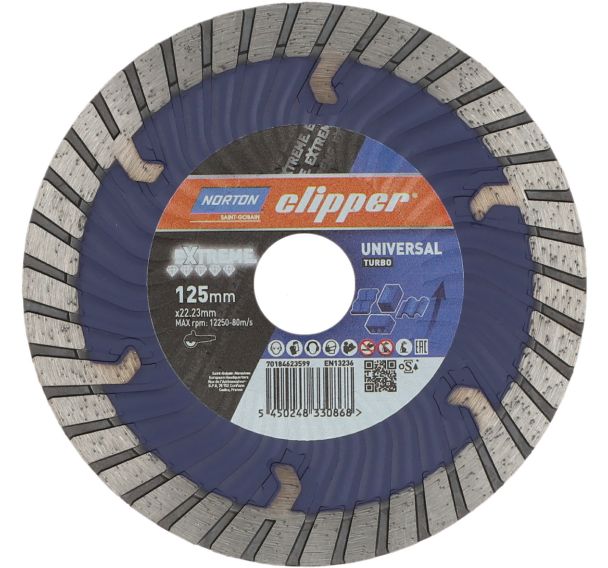 Disque diamant Extreme Universal Turbo - Clipper