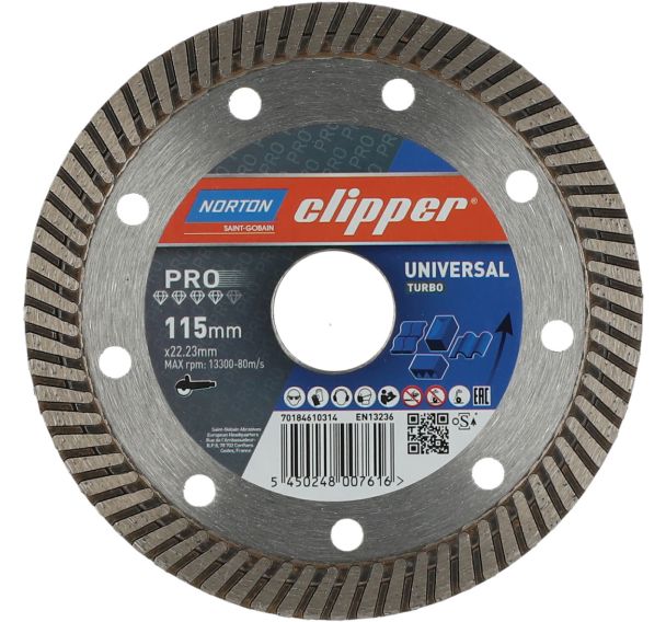 Disque diamant Pro Universal Turbo - Clipper