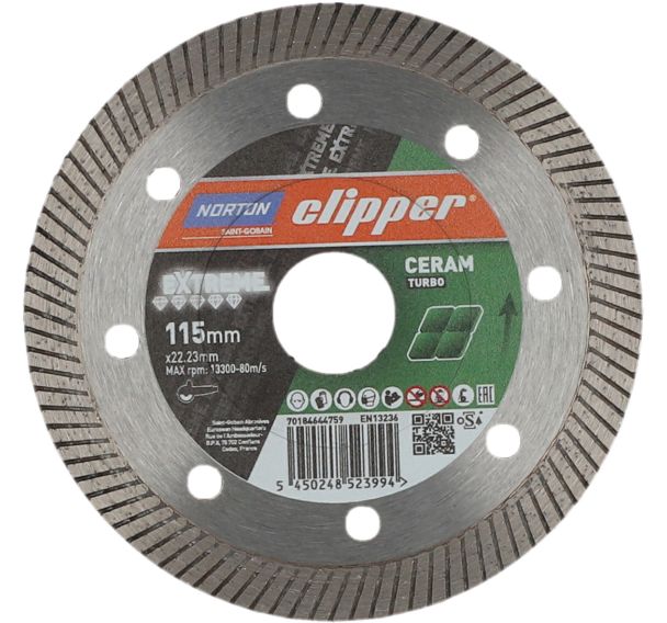 Disque diamant céramique XT - Norton