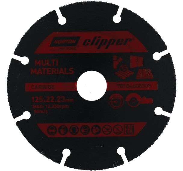 Disque diamant pour meuleuse d'angle Pro Mulitmat Ø125x2.2x22.23mm