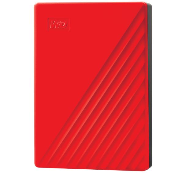 Disque dur externe HDD My Passport Rouge 6To - Western Digital