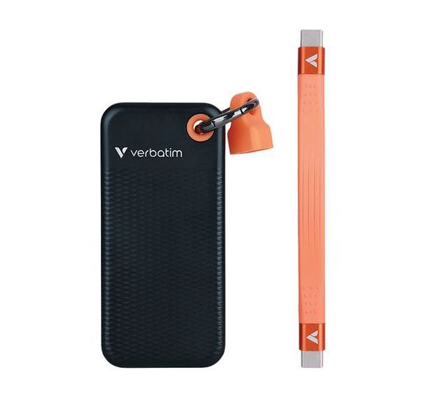 Disque dur externe SSD Pocket Orange 1To - Verbatim
