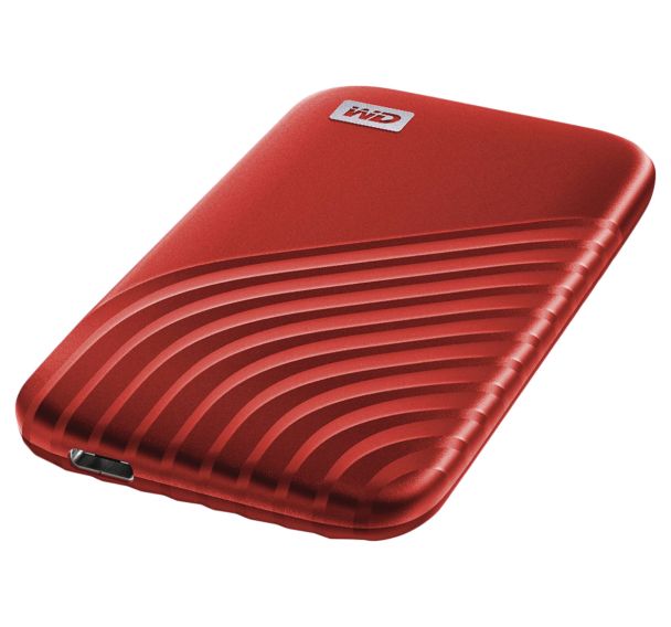 Disque dur externe SSD My Passport Rouge 1To - Western Digital