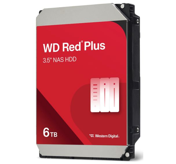 Disque dur interne HDD 3.5'' NAS Red Plus 6To