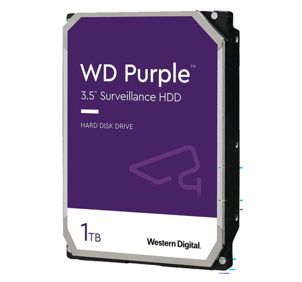 Disque dur interne HDD 3.5'' Vidéosurveillance Purple - WD