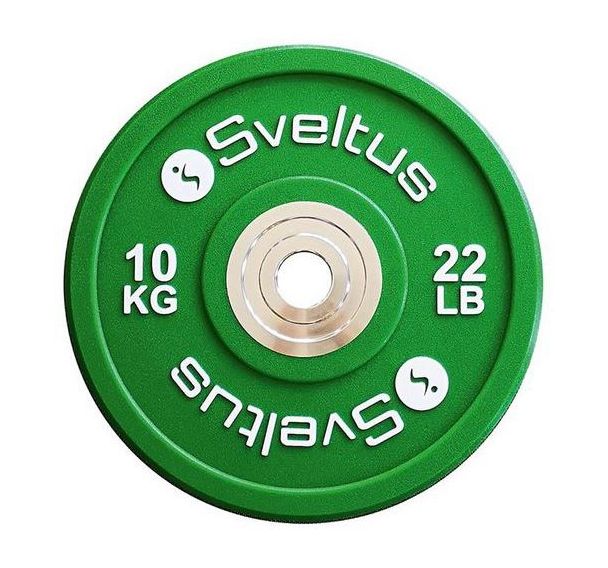 Disque olympique compétition 10 kg Sveltus - l'unité