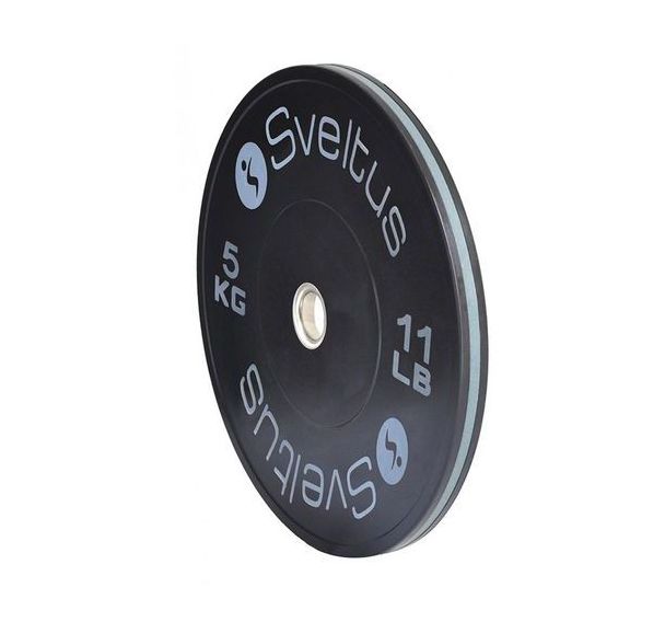 Disque olympique training 5 kg Sveltus - l'unité