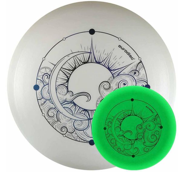Disque volant - Eurodisc - SUPERGlow 175g - 27,5 cm - matériaux recyclé