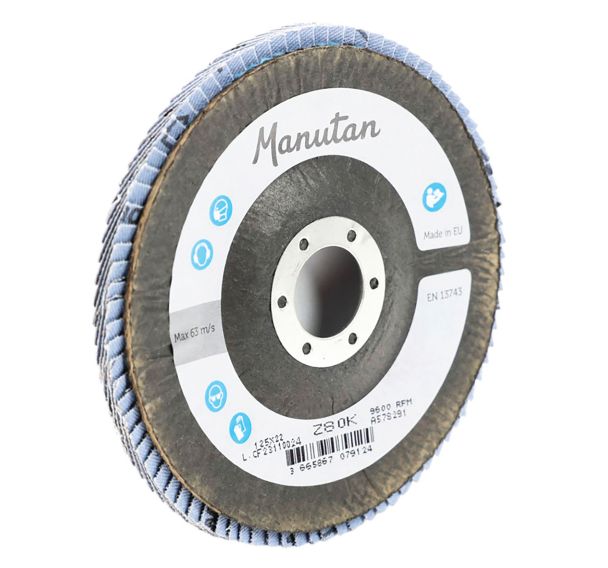 Disques à lamelles bombés Ø 125 mm - Manutan Expert