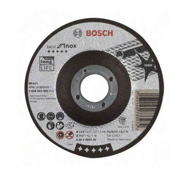 Disques à tronçonner Best for Inox