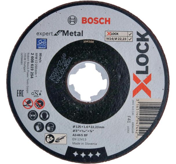 Disques à tronçonner X-lock Expert for Metal - Bosch