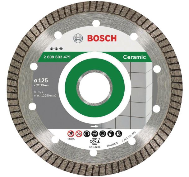 Disques à tronçonner diamantés Best for Ceramic Extraclean Turbo