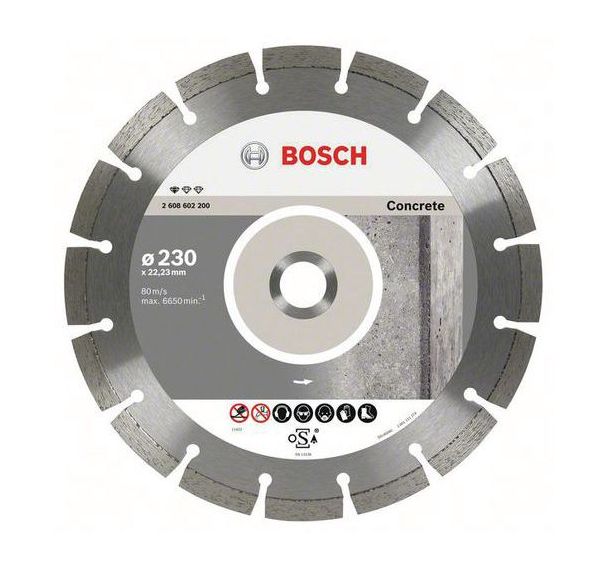 Disques à tronçonner diamantés Standard for Concrete