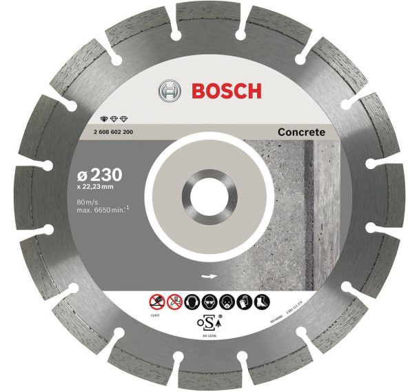 Disques à tronçonner diamantés Standard for Concrete