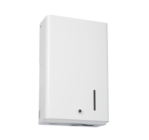 Distributeur Essuie-Mains - 400 Feuilles - Blanka 9016 Blanc
