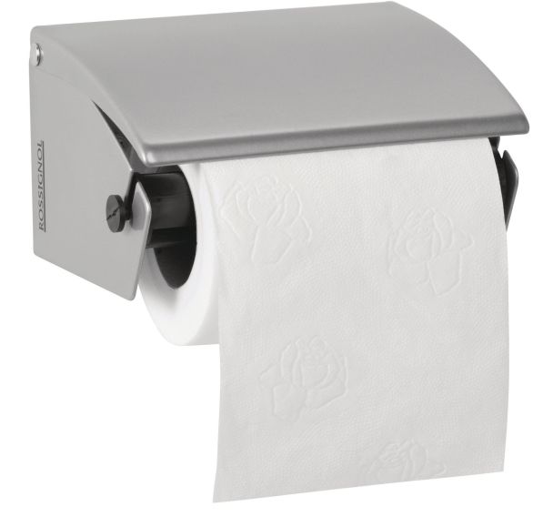 Distributeur Papier Hygienique - 1 Rouleau - Stella 9006 Aluminium