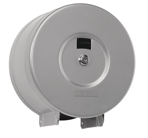 Distributeur Papier Hygienique 200 m Stella 9006 Aluminium