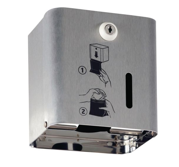 Distributeur Sachet Periodique - Axos Inox brossé