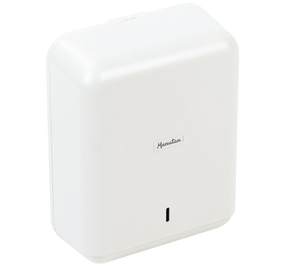 Distributeur d'essuie-mains - ABS 100% recyclé - Manutan