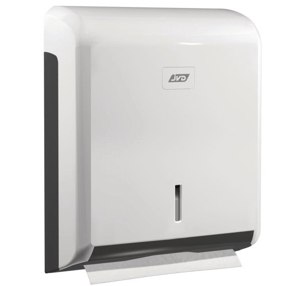 Distributeur d'essuie-mains feuilles papier Zig-Zag Cleanline - JVD