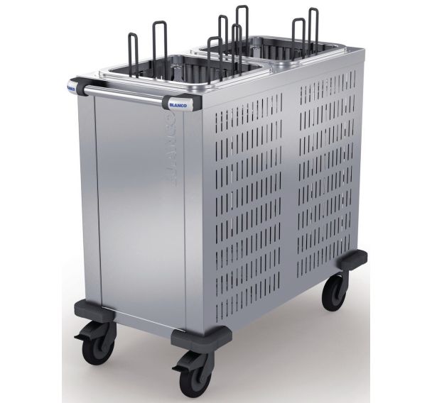 Distributeur d'assiettes avec fents de refroidissement TS-K2