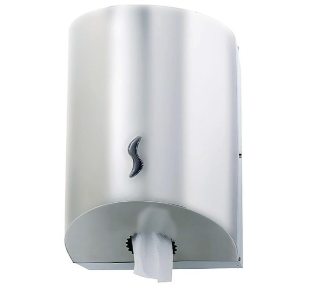 Distributeur de bobine a devidage central